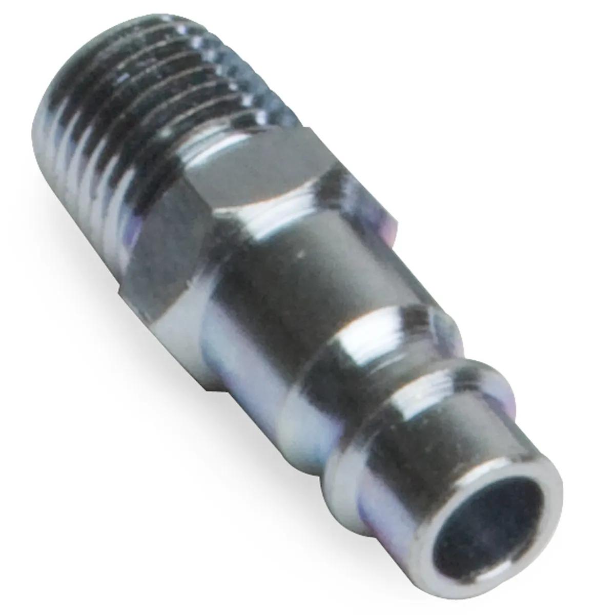 1/4 Industrial Interchange Hi Flow Male Nipple (Plug)