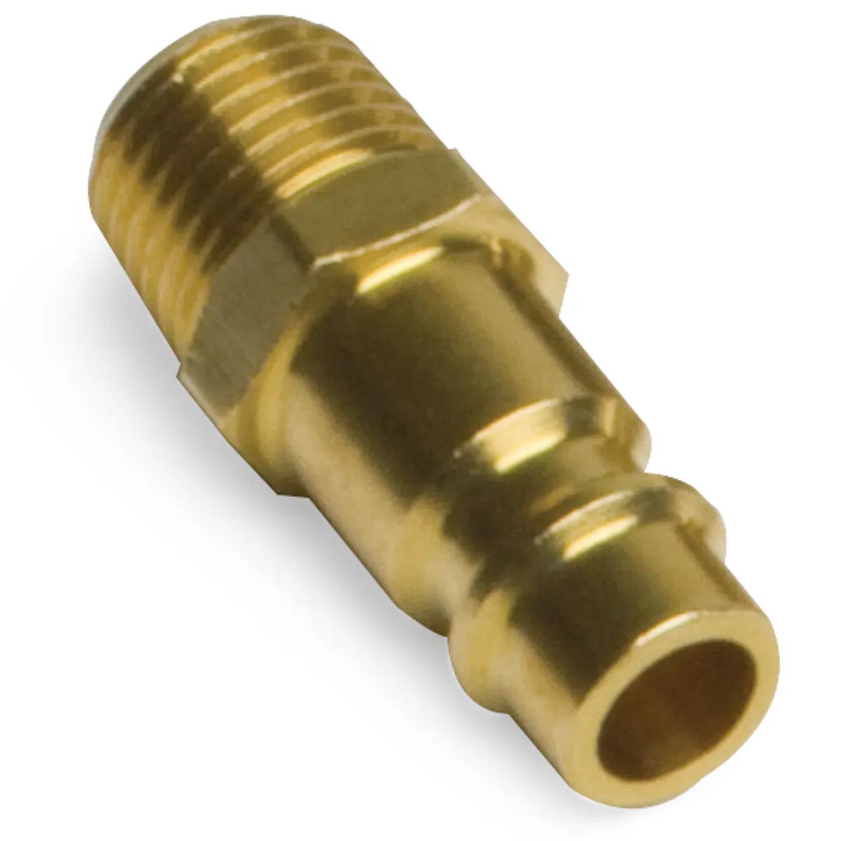 1/4 Industrial Interchange Hi Flow Male Nipple (Plug)