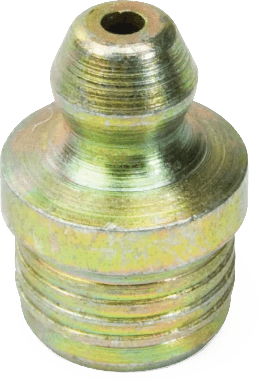 3/8" Drive Type Carbon Steel Grease Fitting - No Ball Check - 10 Pack