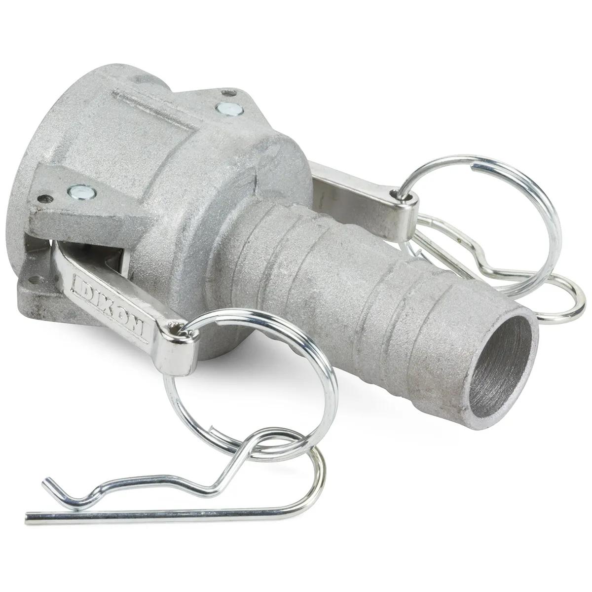 2" Aluminum Cam & Groove (Andrews) Female Coupler x Hose Shank - Part C