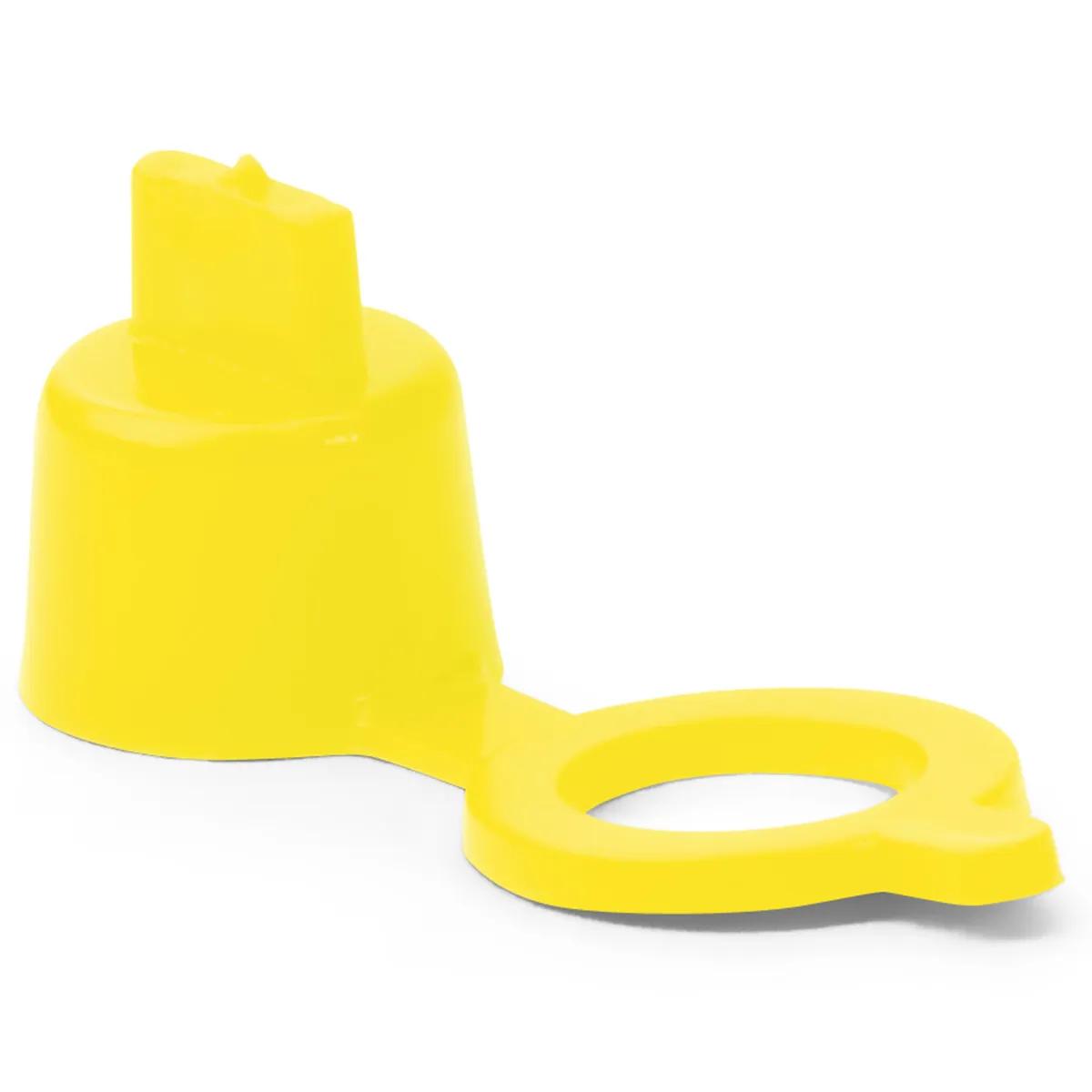 Yellow Grease Fitting Cap - 50 Pack