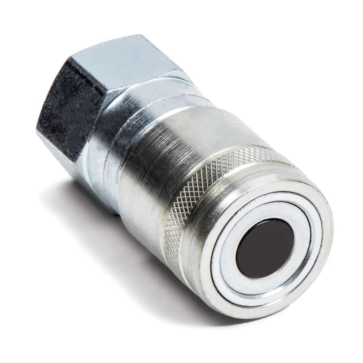 1/2" x 1/2"-14 Flat Face Hydraulic Female Coupler - FFE Series