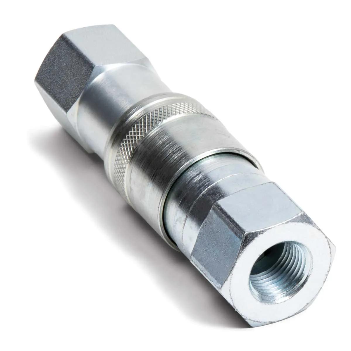 1/2" x 1/2"-14 Flat Face Hydraulic Coupler Assembly - FFE Series