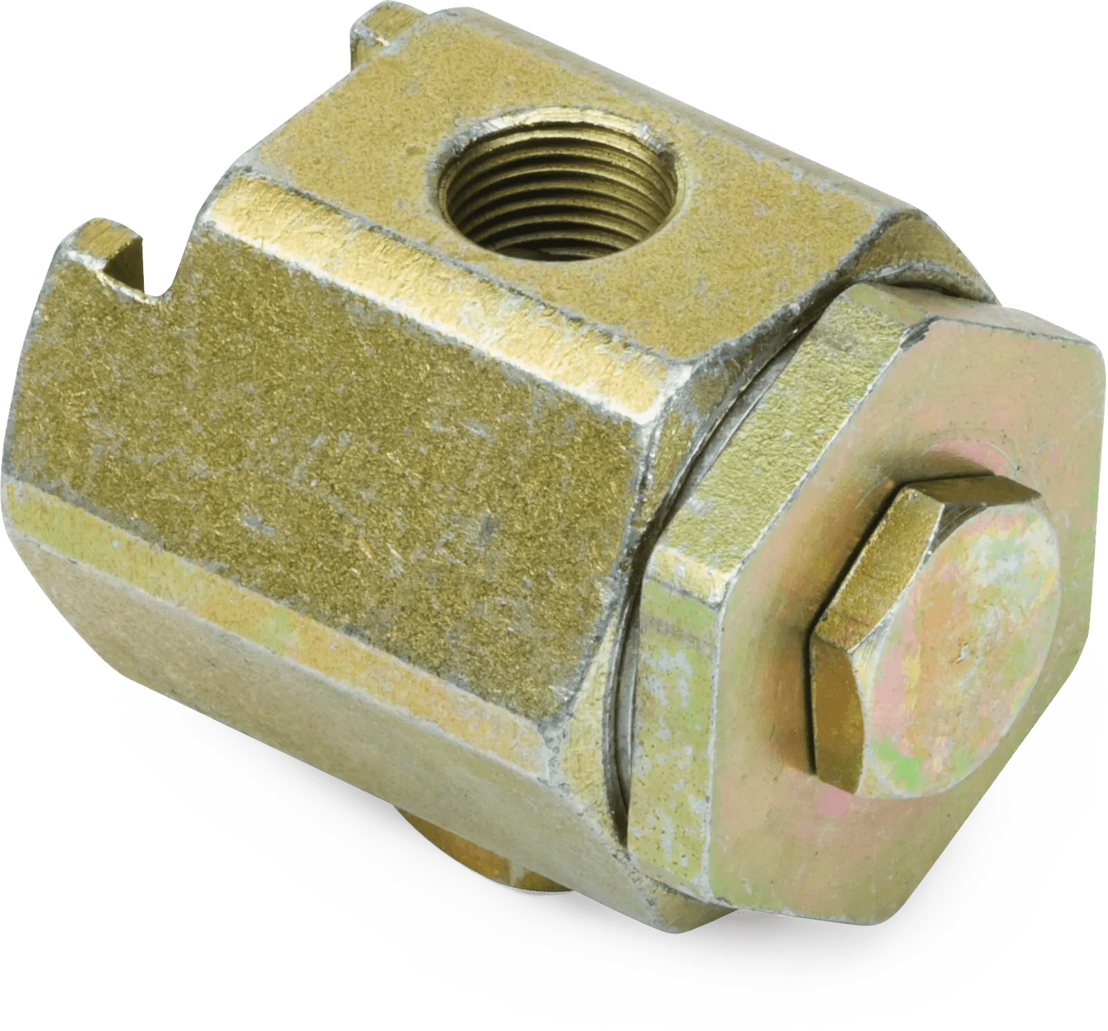 7/16"-27 Female Thread Large Button Head Alloy Steel Grease Coupler