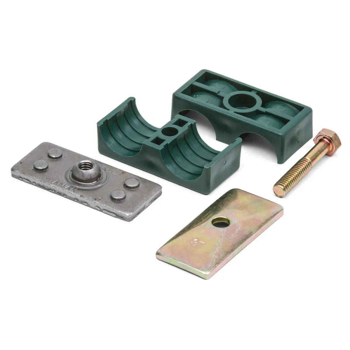 Double Weld-On Clamp for SAE Hose