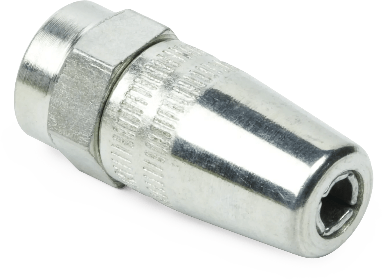 1/8" FPT Alloy Steel Heavy Duty Grease Coupler