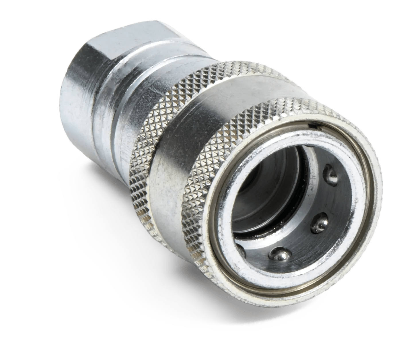 3/8" x 3/8" Ball Valve Hydraulic Coupler - Pioneer 4000 Series