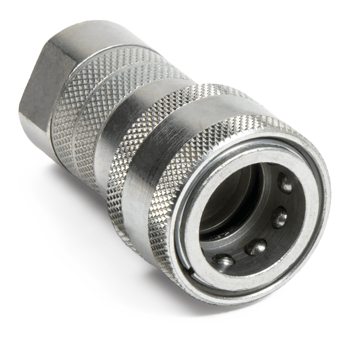 1/2" x 1/2" Poppet Valve Hydraulic Coupler - Pioneer 4000 Series