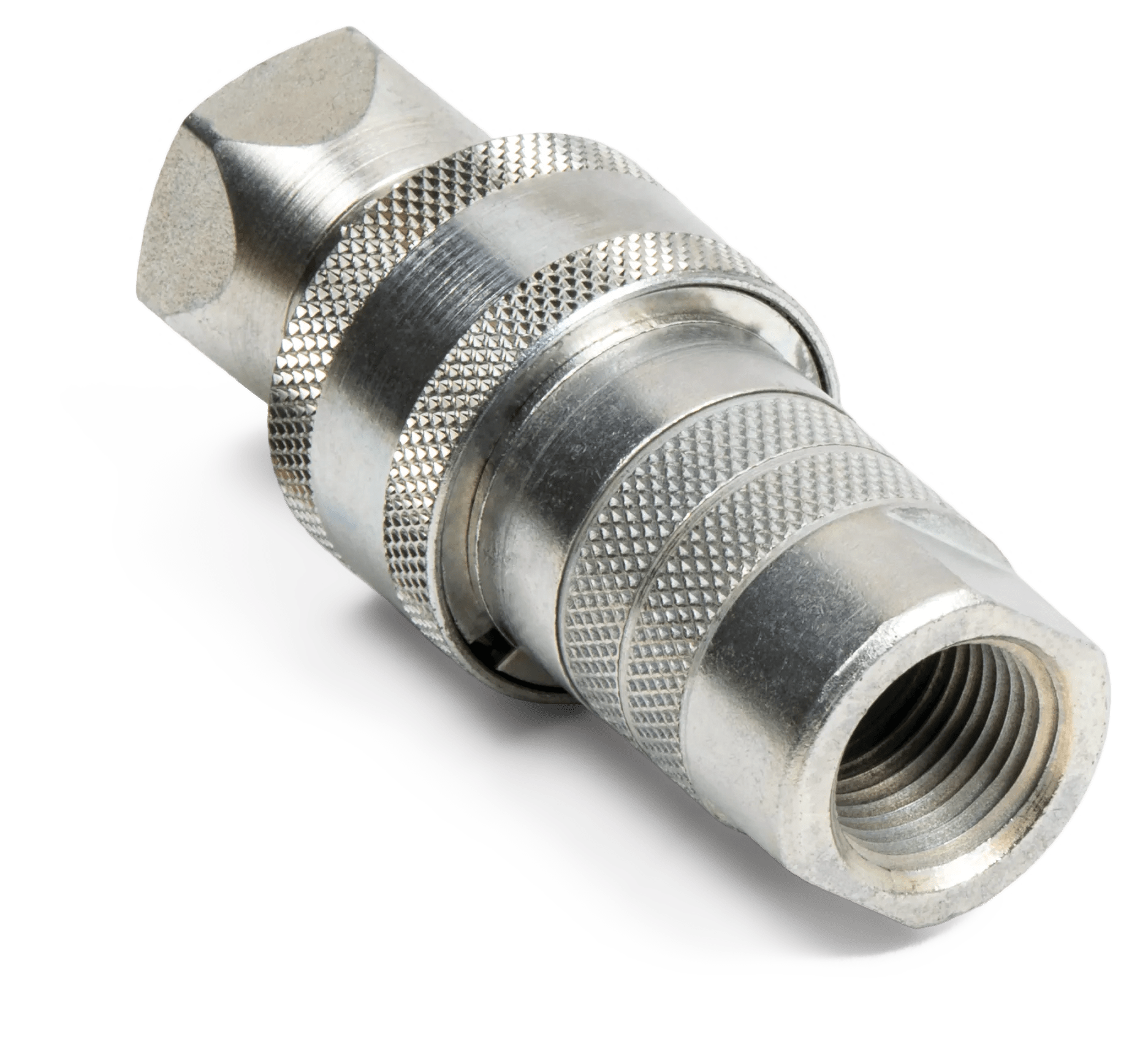 1/4" x 1/4"-18 Hydraulic Coupler Assembly - Parker® 71 Series