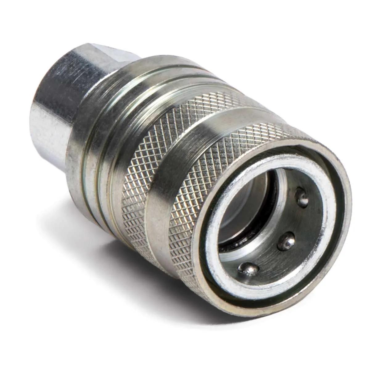 3/8" x 3/8" Poppet Valve Hydraulic Coupler - Pioneer 4200 Series