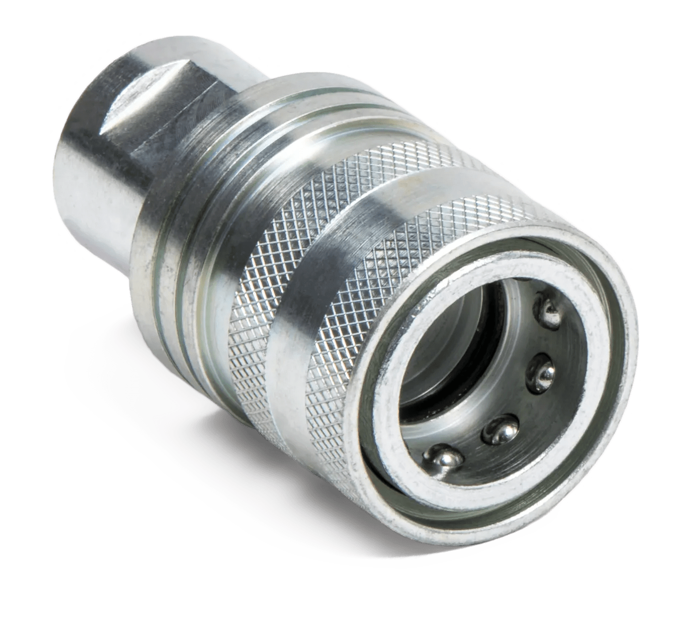 1/2" x 1/2" Poppet Valve Hydraulic Coupler - Pioneer 4200 Series