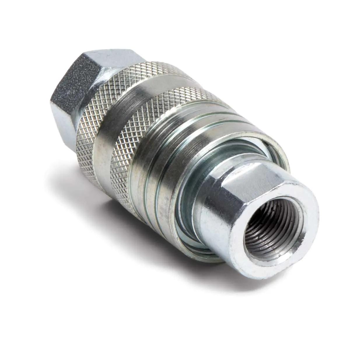 3/8" x 3/8" Ball Valve Hydraulic Coupler Assembly - Pioneer 4200 Series