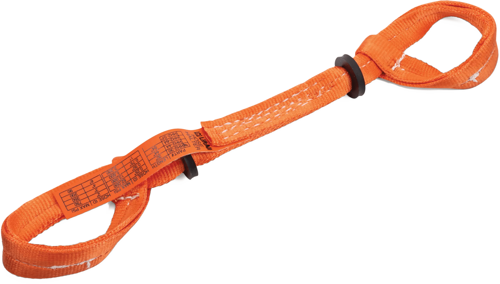 1 x 30" 2-Ply Orange Nylon Hose Halter