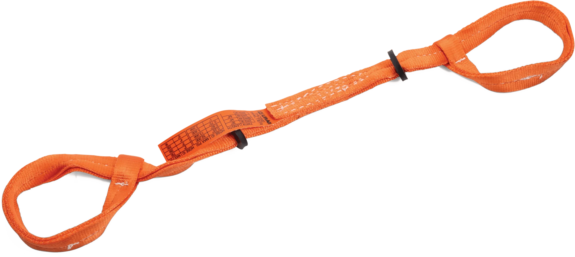 1 x 44" 2-Ply Orange Nylon Hose Halter