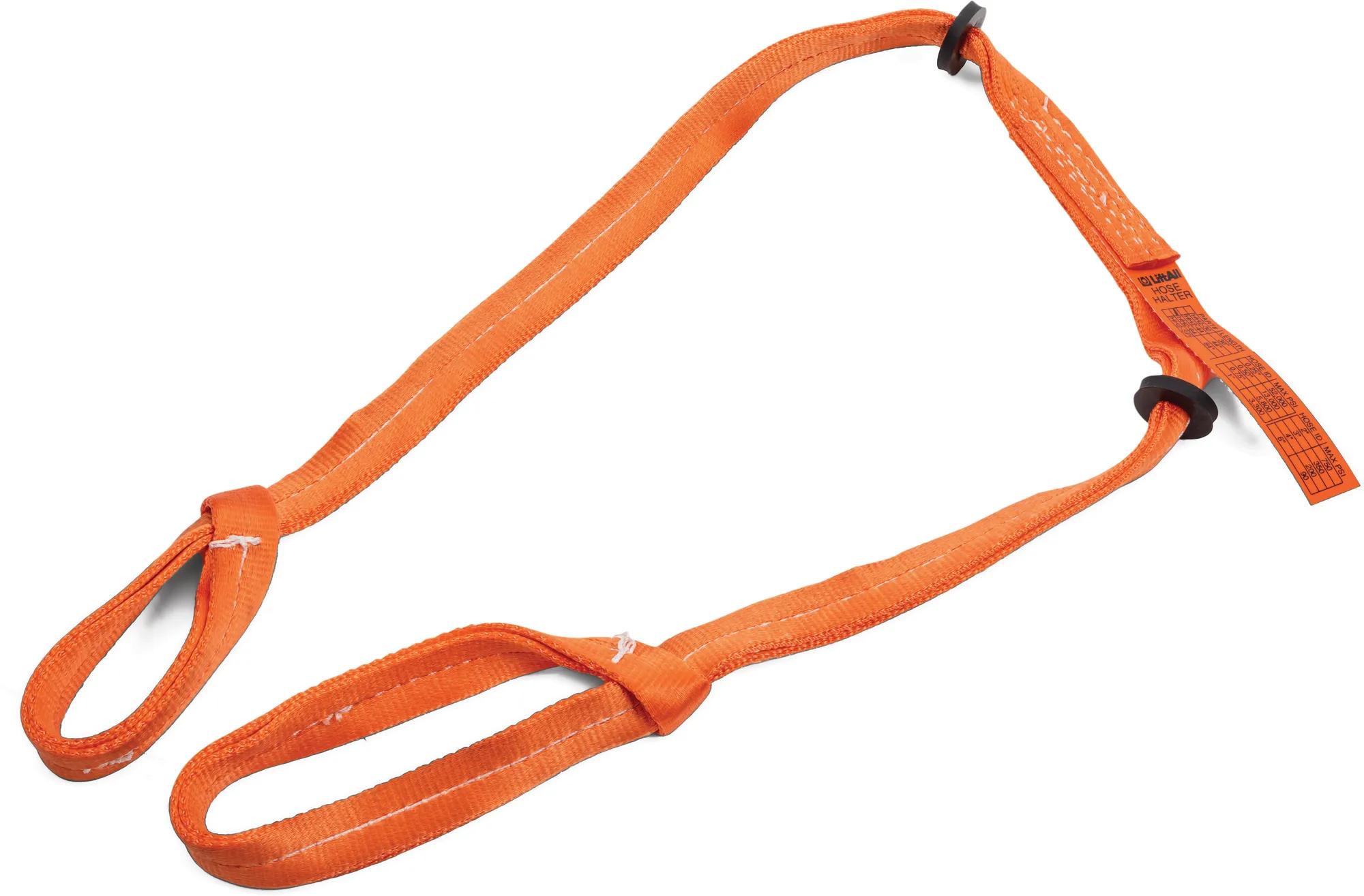 1 x 64" 2-Ply Orange Nylon Hose Halter