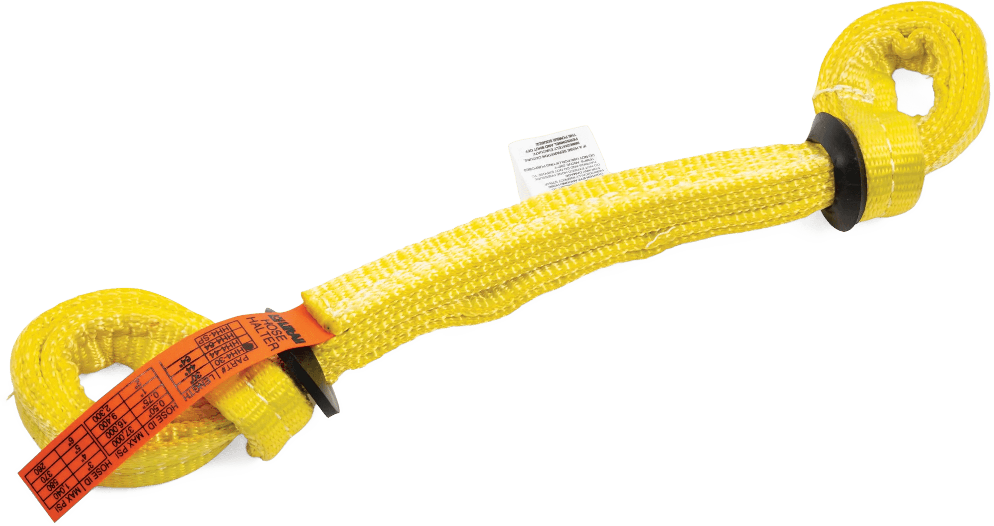 1 x 30" Heavy Duty 4-Ply Yellow Nylon Hose Halter