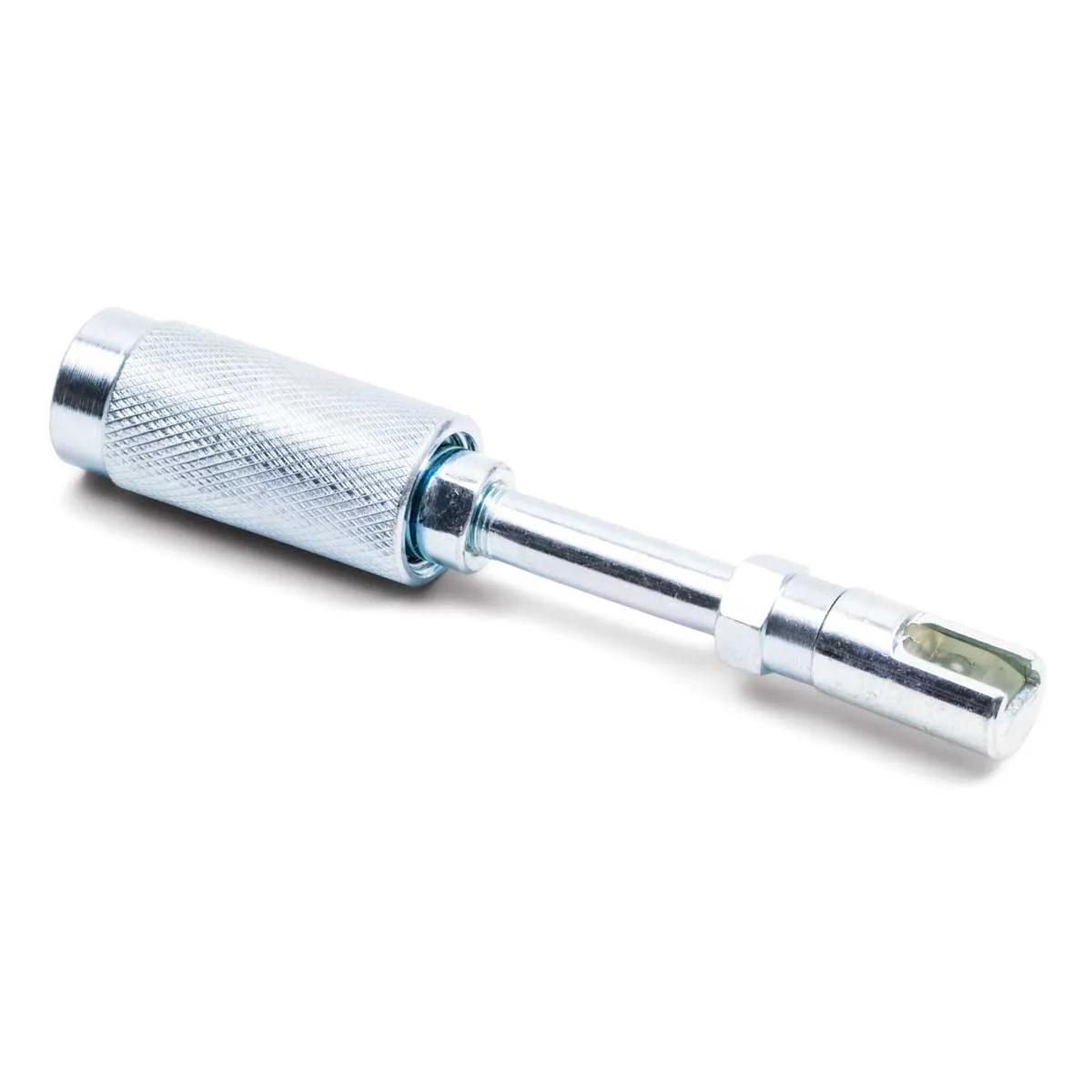 5-5/8" Slide-On 90° Alloy Steal Grease Fitting Adapter