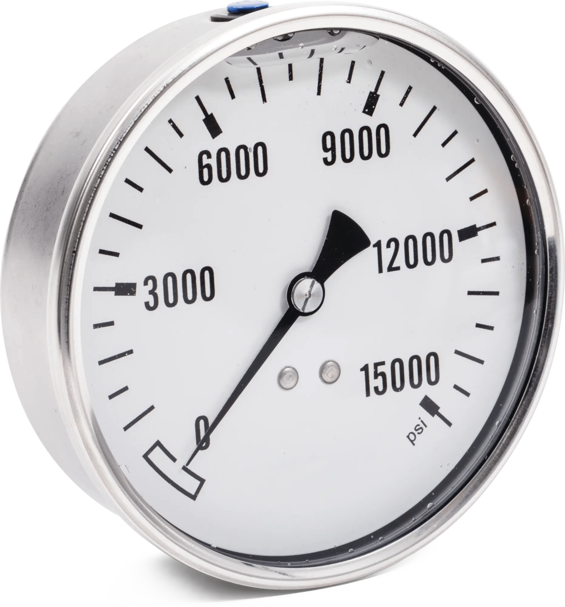4" Bottom Mount Liquid Filled Pressure Gauges