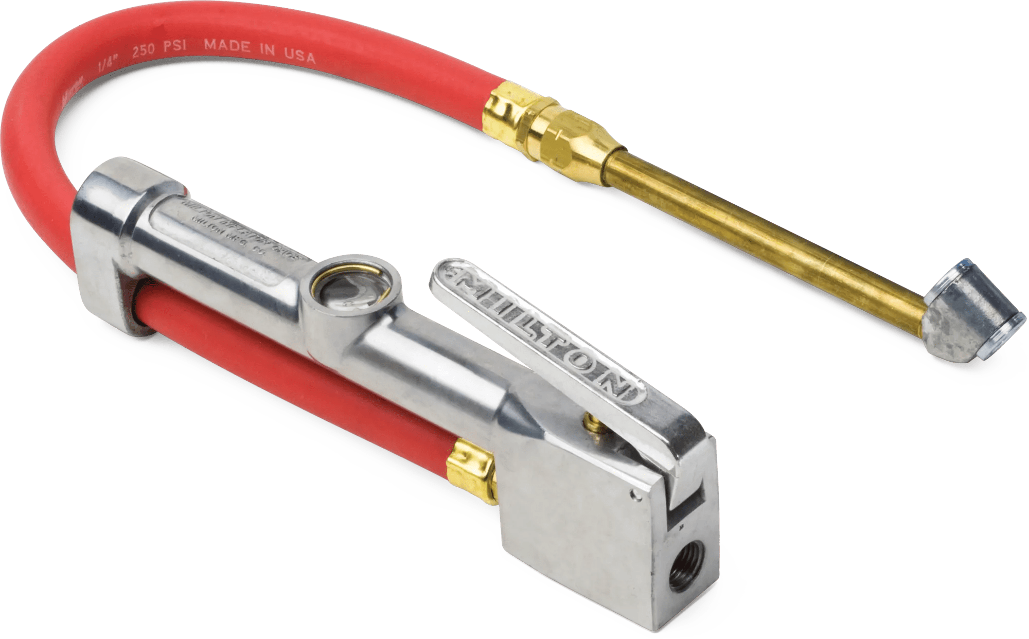 Heavy-Duty Inflator w/ Gauge & Short Hose