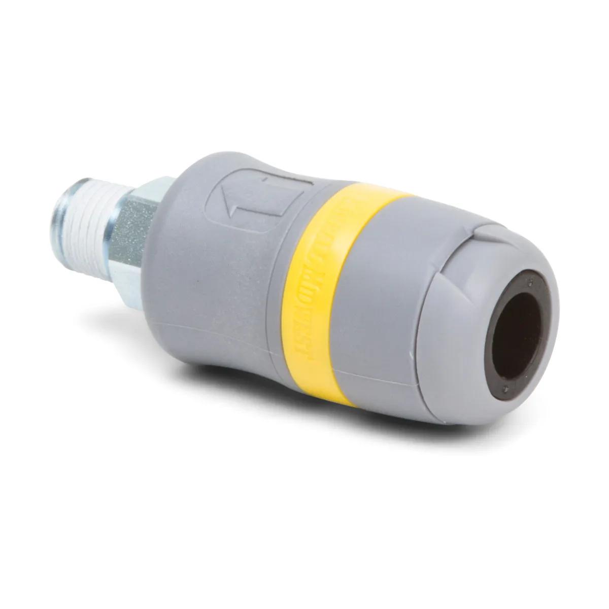 1/4 Industrial Interchange Male Kim-Flo Composite Coupler