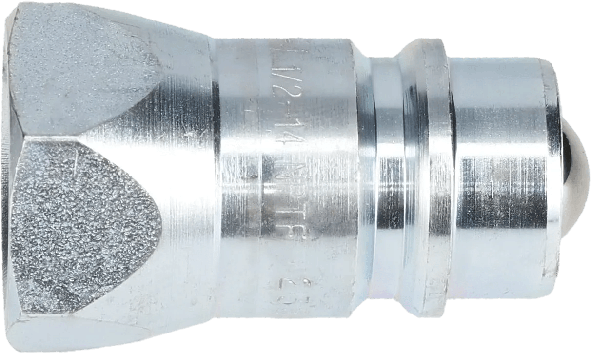 1/2" x 1/2" Ball Valve Hydraulic Nipple - Agricultural 8200 Series