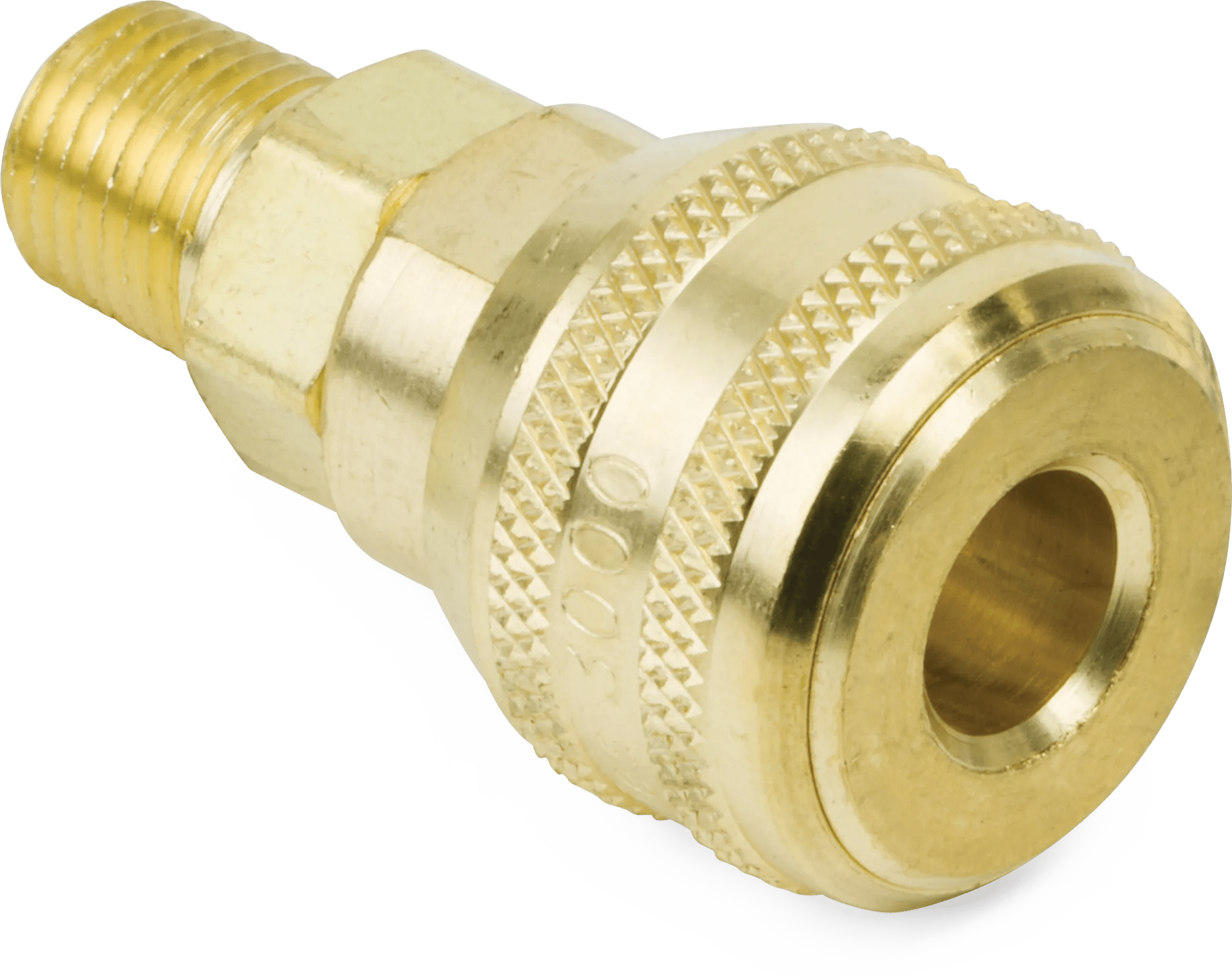 1/4 Industrial Interchange Pin Lock Male Air Coupler