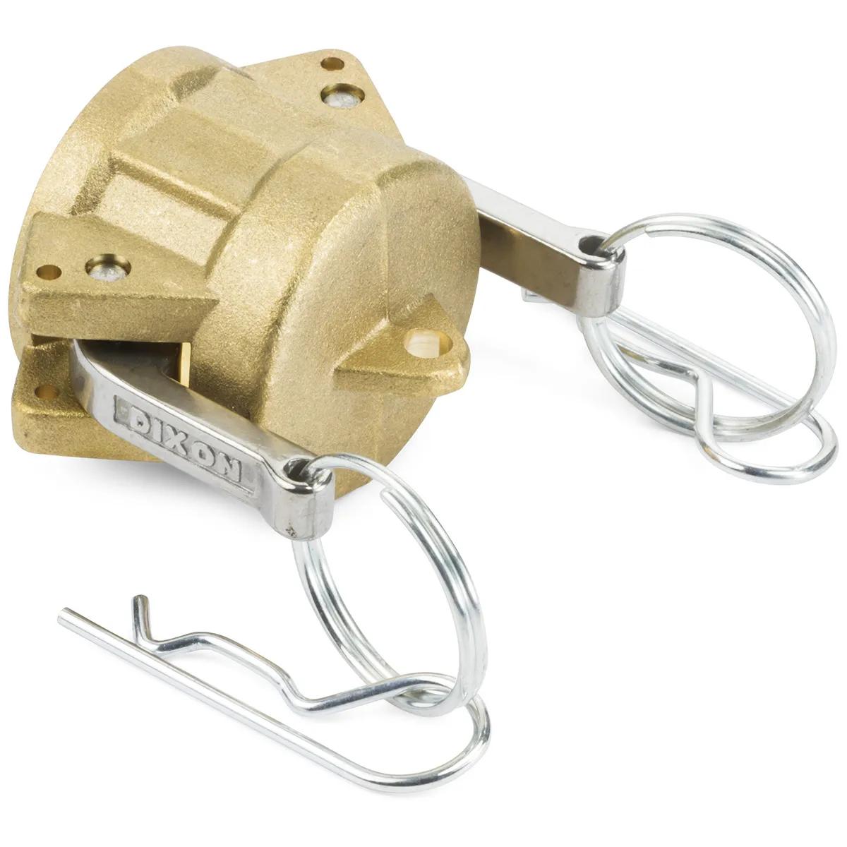 Brass Cam & Groove (Andrews) Dust Caps