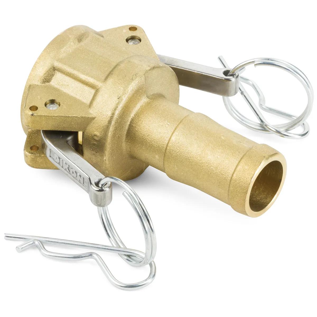 Brass Cam & Groove (Andrews) Female Coupler x Hose Shank Adapters - Part C