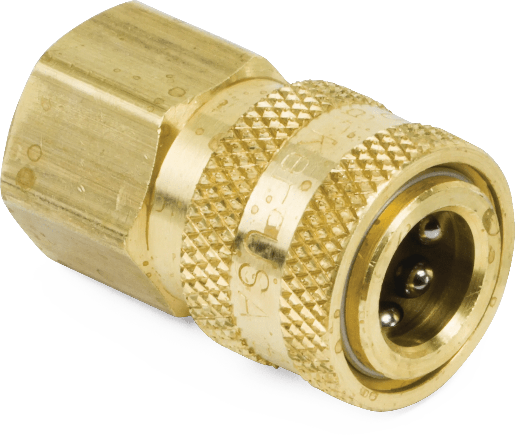 1/2 Straight Through Female Coupler