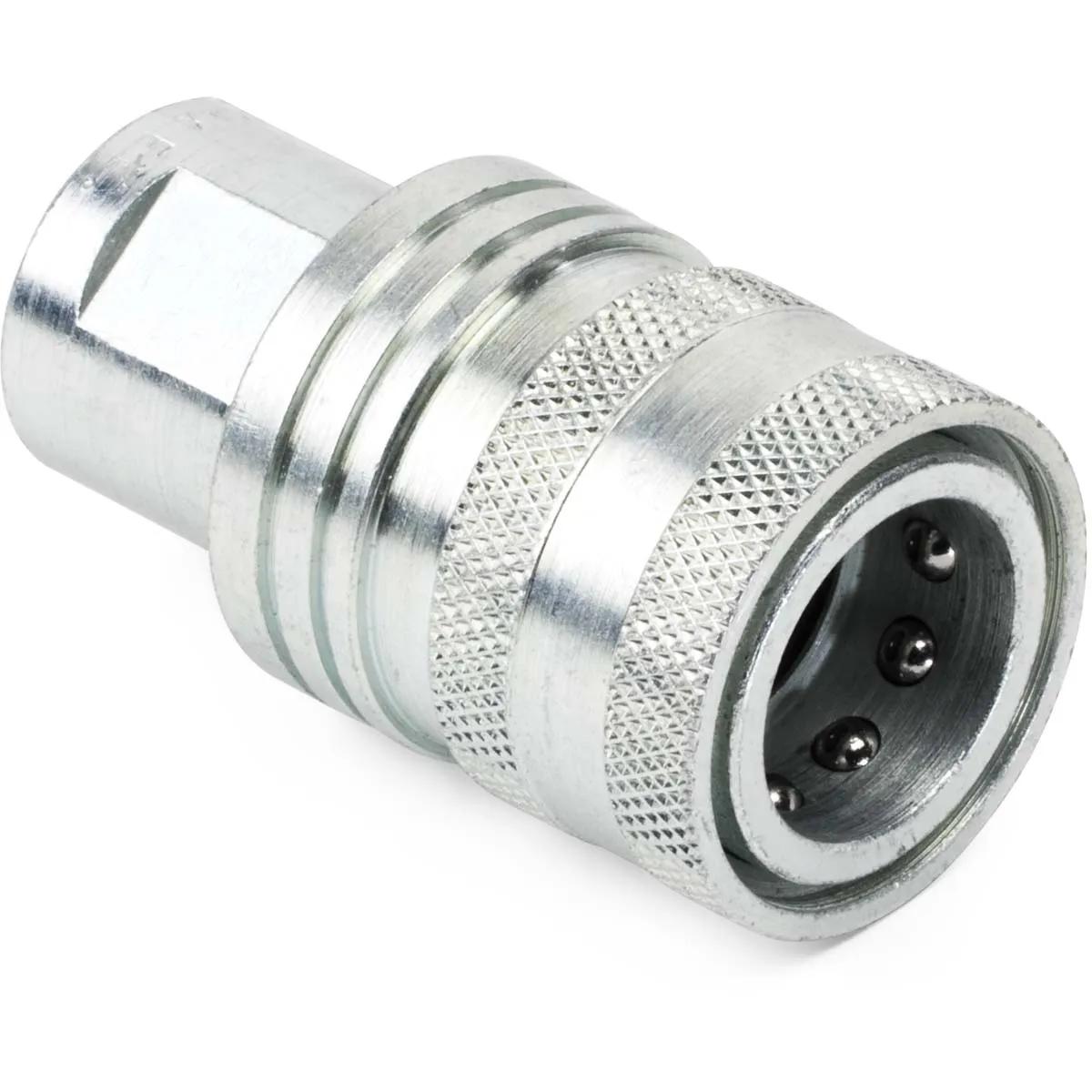 1/2" x 1/2" Ball Valve Hydraulic Coupler - Pioneer 4200 Series