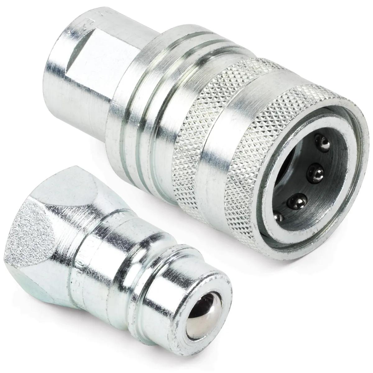 1/2" x 1/2" Ball Valve Hydraulic Coupler Assembly - Pioneer 4200 Series