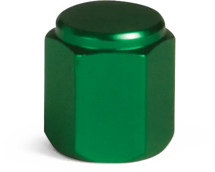 Aluminum Nitrogen Identification Tire Valve Cap