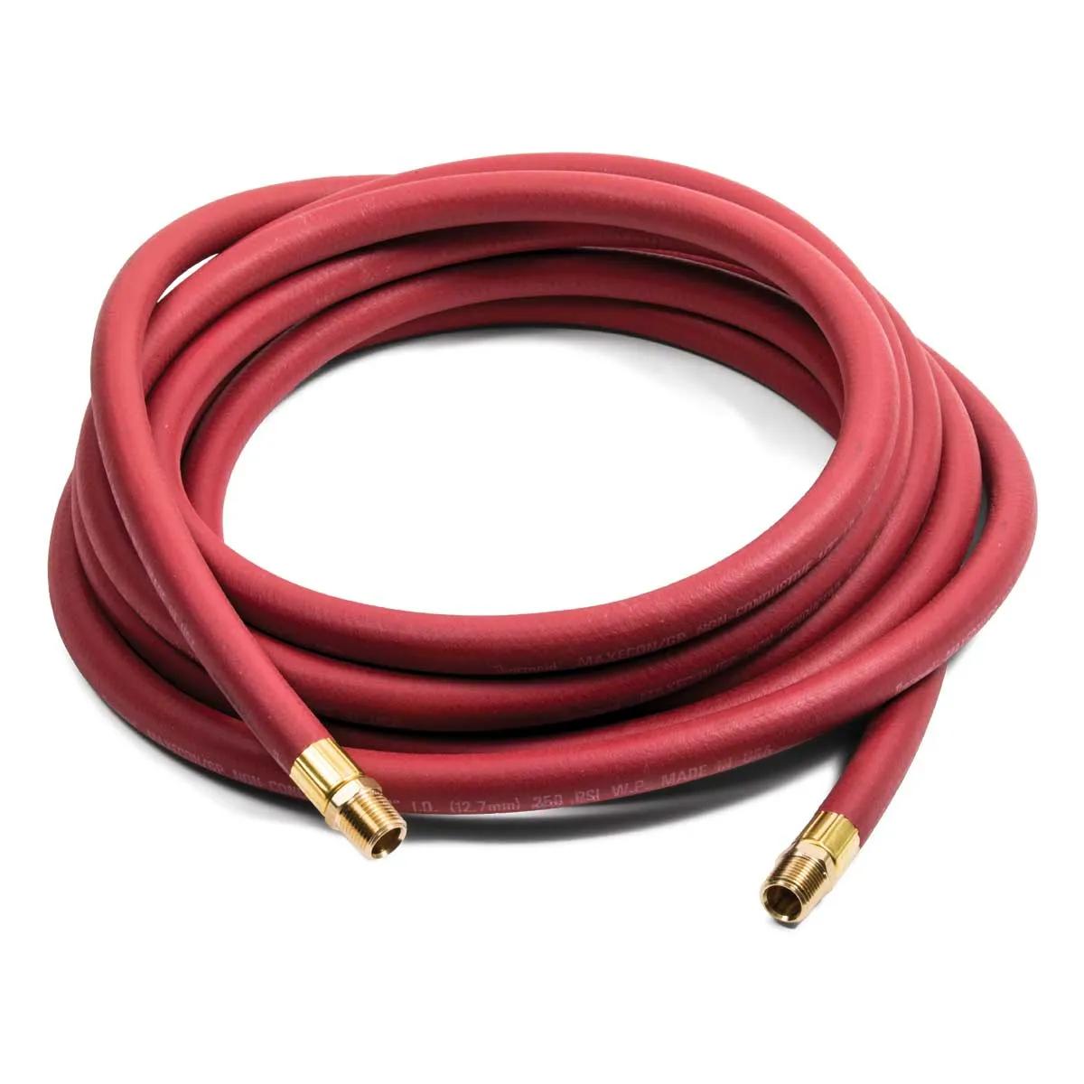 3/4" Industrial Grade Air Hose with 3/4" NPT Fittings - 50 Feet