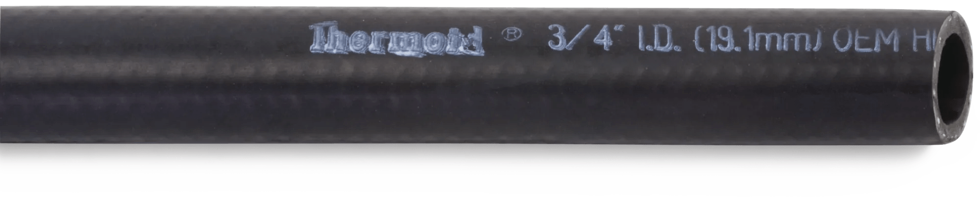 3/4" Black Heater Hose - 50 Feet