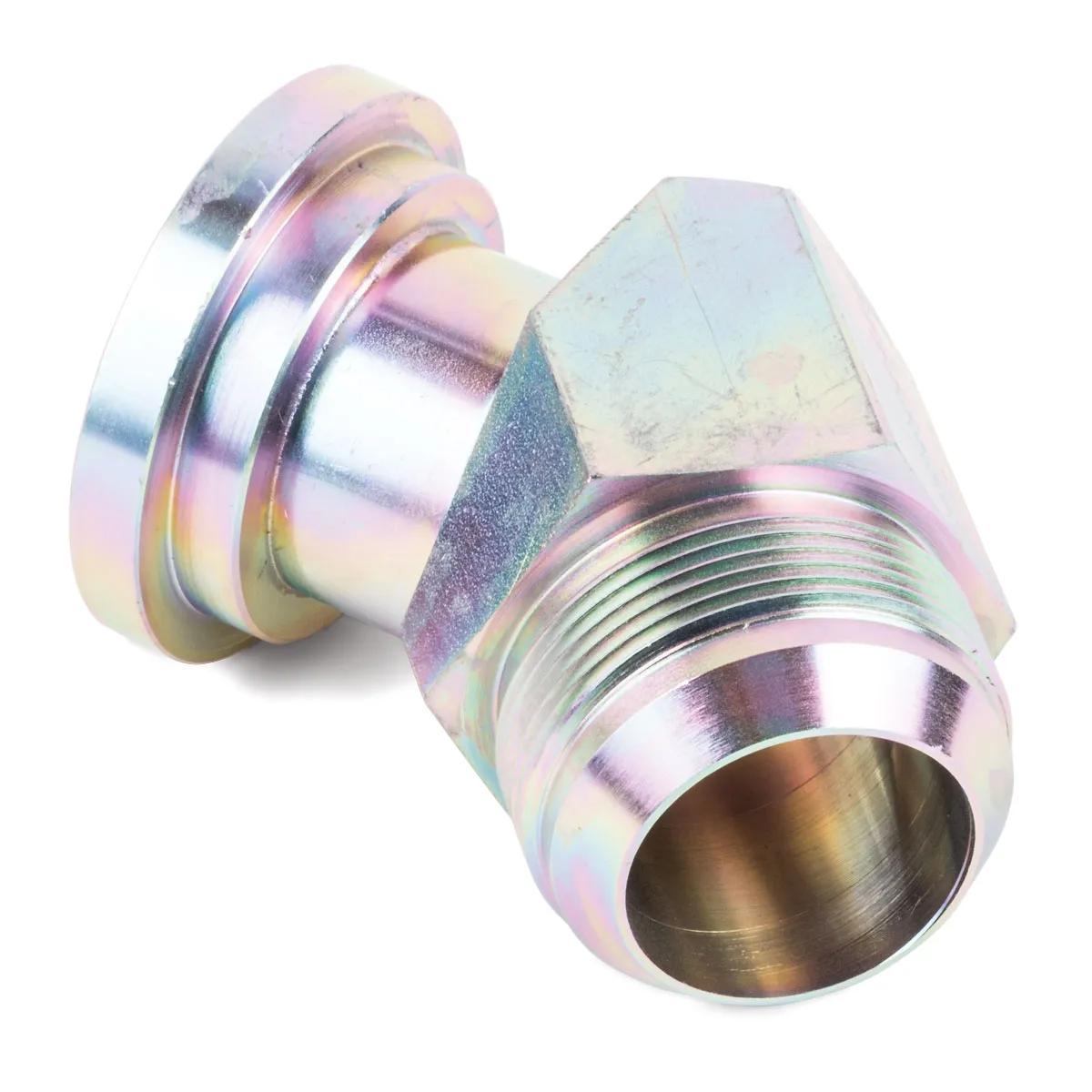 Split Flange (SAE Code 61) to Male SAE JIC 37° 45° Elbow Adapter
