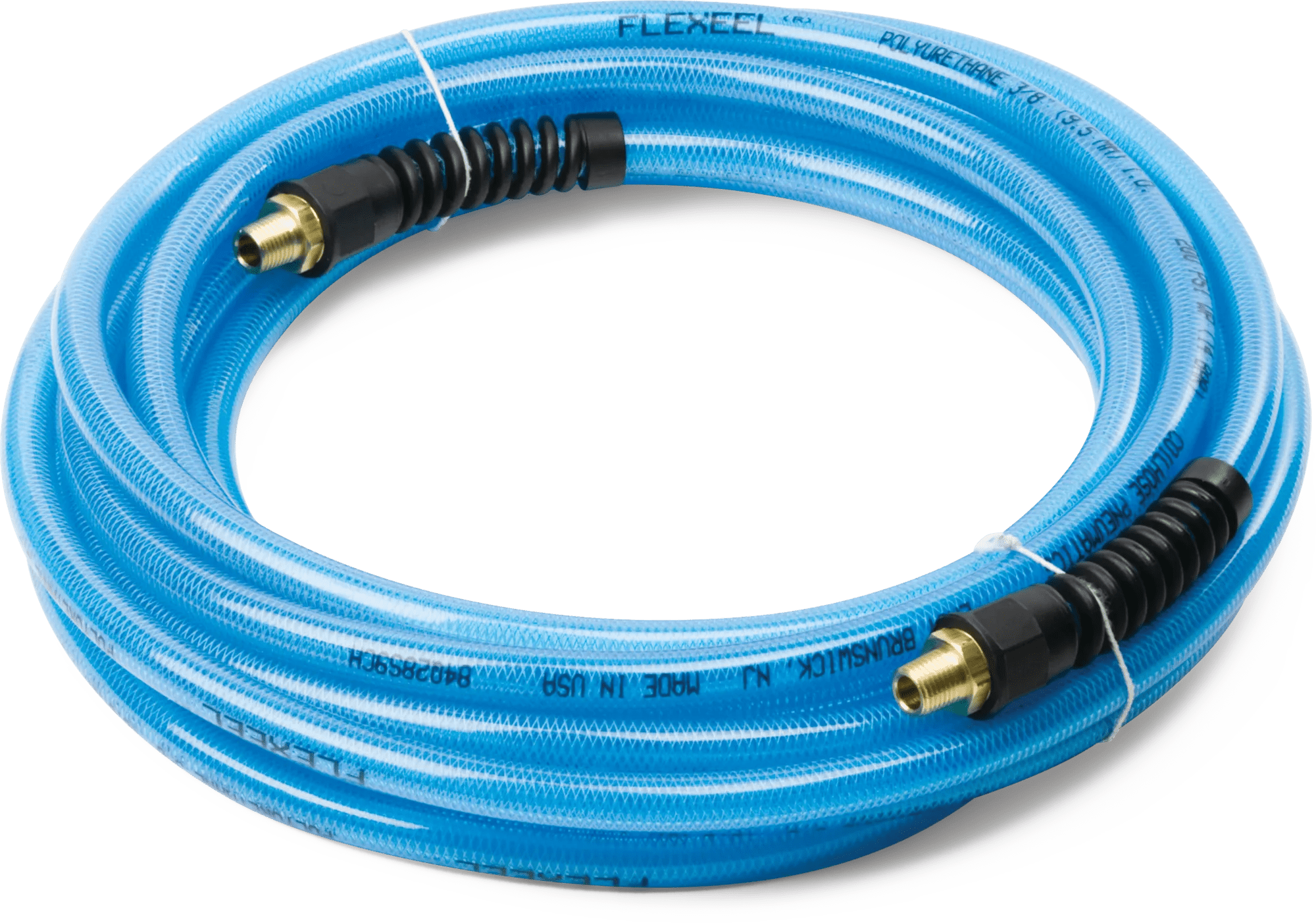Polyurethane Reinforced Air Hose w/ Fittings - Feet