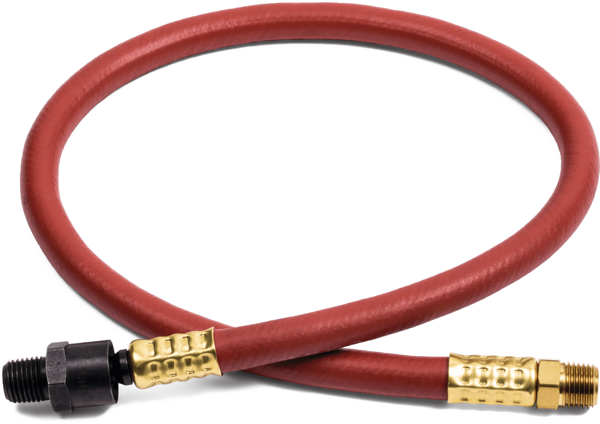 3/8" Snubber Hose with 1/4" Fittings - 2 Feet