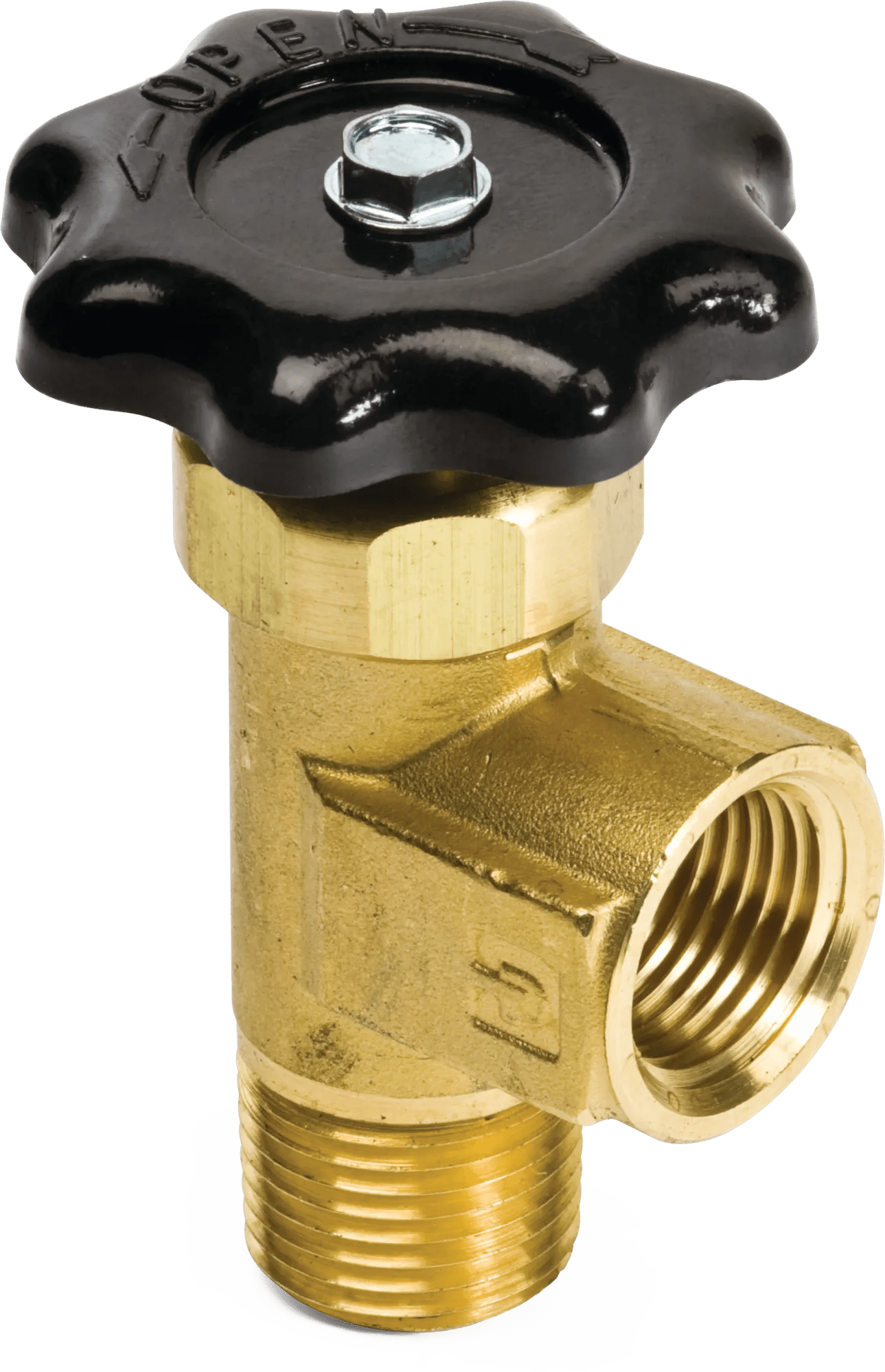 Female-to-Male NPT Shut-Off Valves