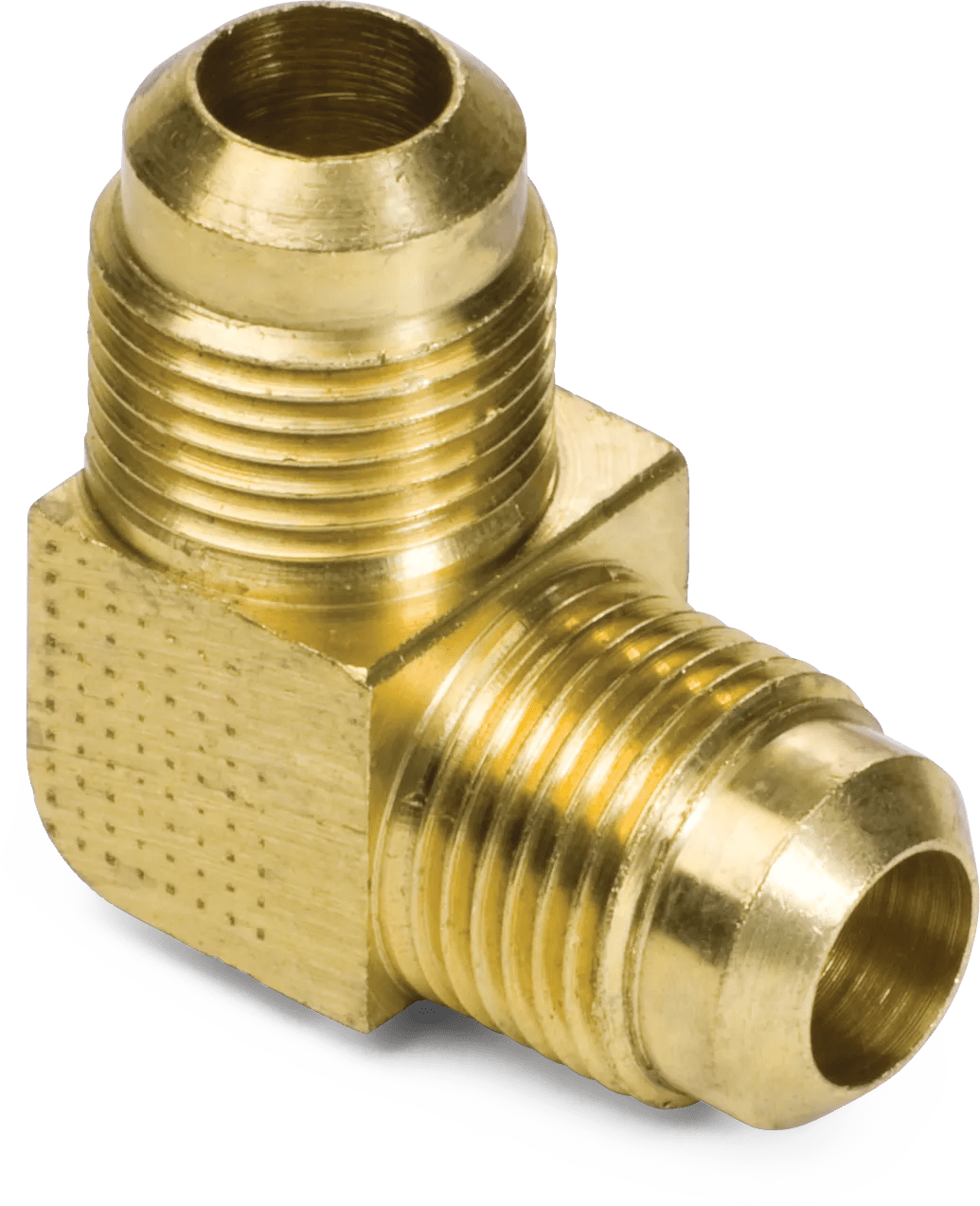 5/8" SAE 45° Flare Brass Union Elbow