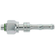 13/32" x 1/2" Female O-Ring Straight Kim-Clip Fitting