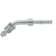 5/8" x 5/8" Male O-Ring 45° Elbow Kim-Clip Fitting