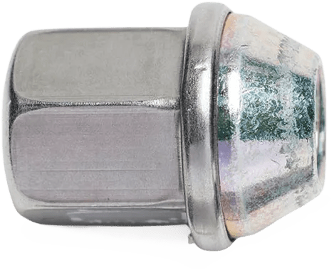 9/16"-18 Stainless Steel Wheel Nut - 5 Pack