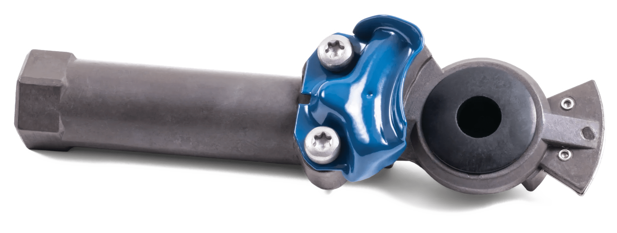 Blue 'Service' Extended Handle Gladhand
