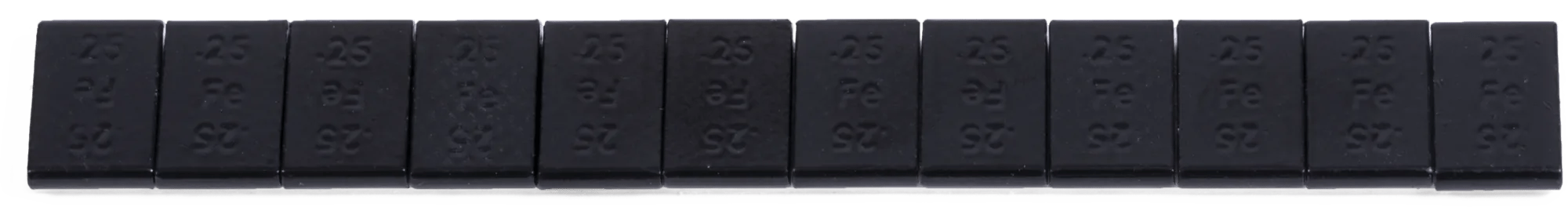 1/4 oz. Black Lead Free Steel Adhesive Wheel Weight