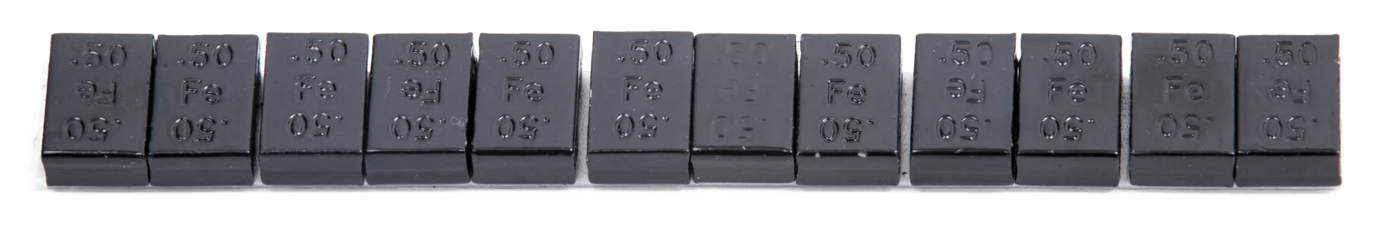 1/2 oz. Black Lead Free Steel Adhesive Wheel Weight