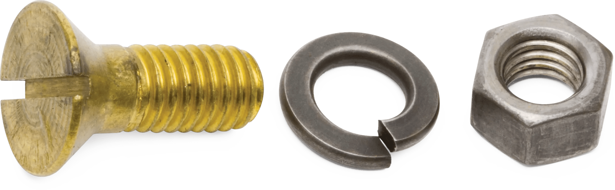 3/8"-16 x 1" Brass Brake Bolt