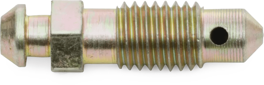 1/4"-28 x 15/16" Bleeder Screw - 10 Pack
