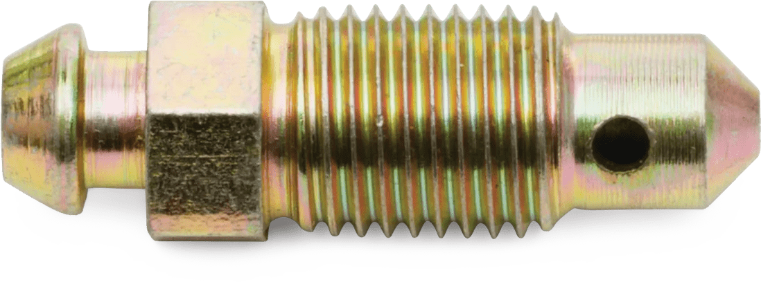 3/8"-24 x 1-3/16" Bleeder Screw - 10 Pack