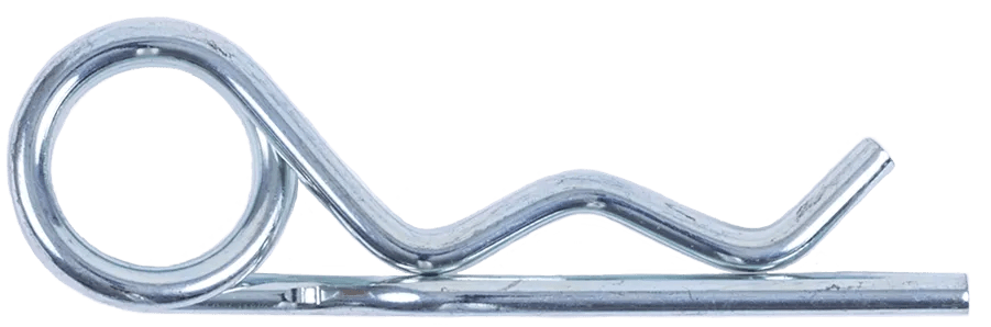 9/64" x 2-7/8" Double Loop Hitch Pin Clip - 20 Pack