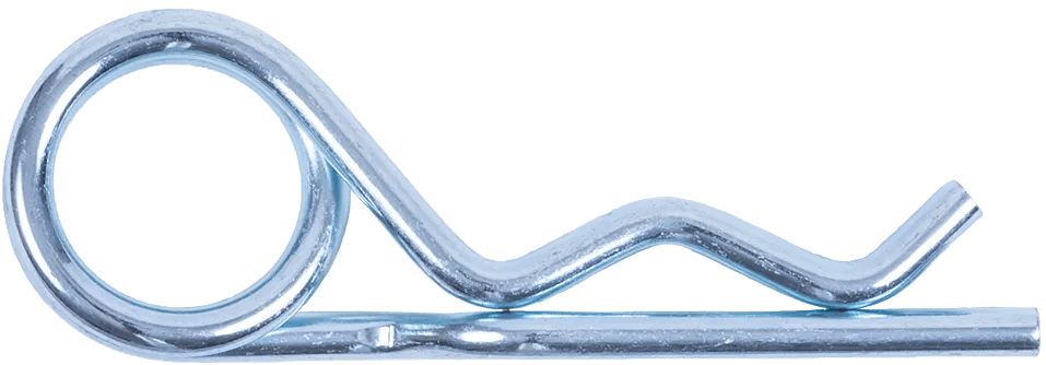 5/32" x 3-1/8" Double Loop Hitch Pin Clip - 10 Pack